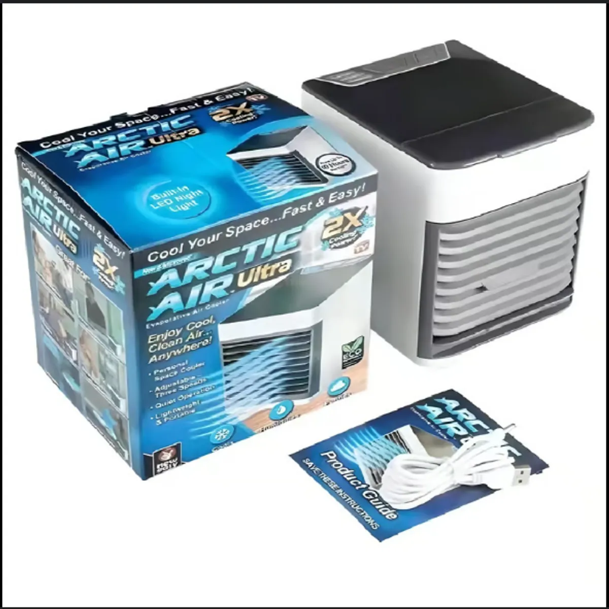 GENERICO - mini aire acondicionado enfriador portátil ventilador auto oficina