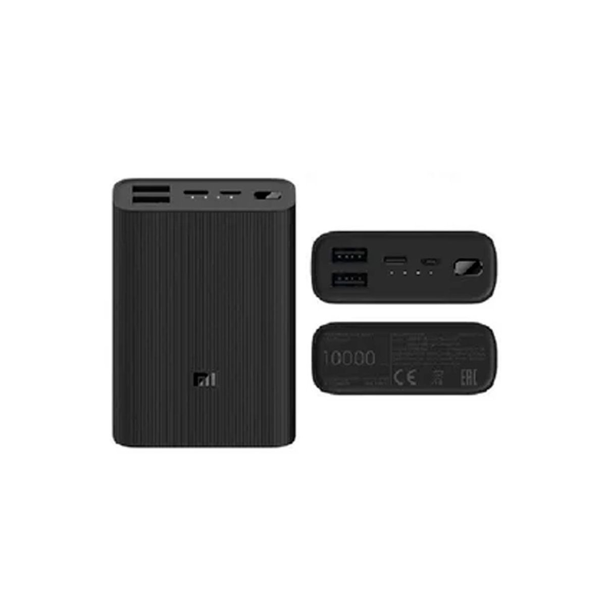 XIAOMI - Cargador Portatil de 10000mAh Redmi Power Bank 3 Ultra Compact negro