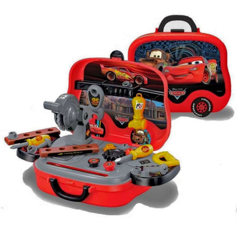 PIXAR - Set De Herramientas Y Lonchera De Rayo Macqueen Cars
