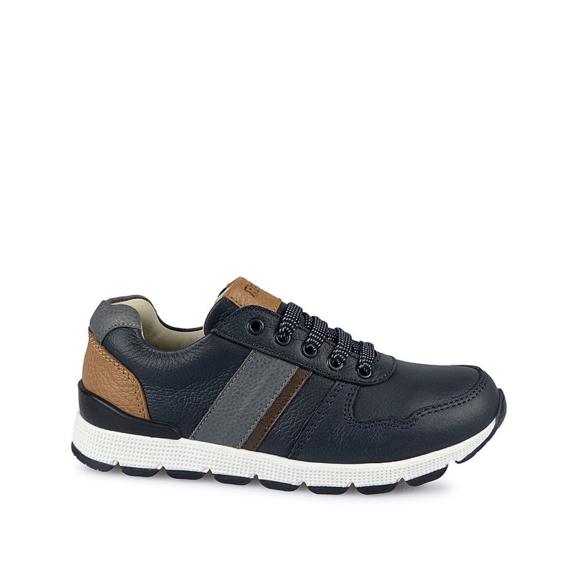 RABBIT - Zapatilla Casual ANDY-030 Azul Rabbit Cuero