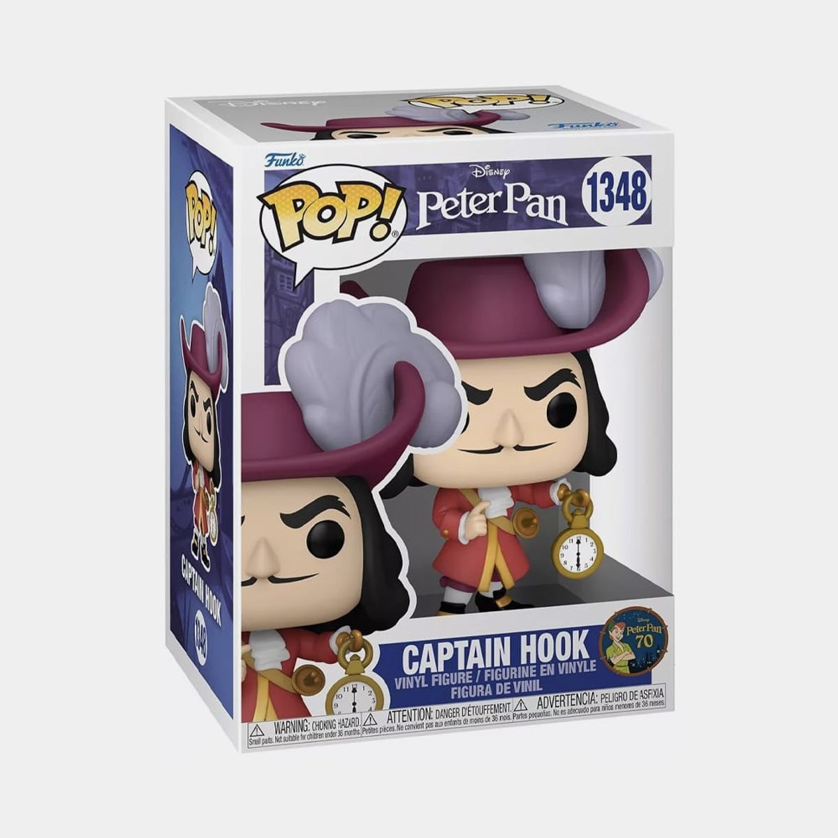 FUNKO - FUNKO POP DISNEY PETER PAN 70TH - CAPTAIN HOOK