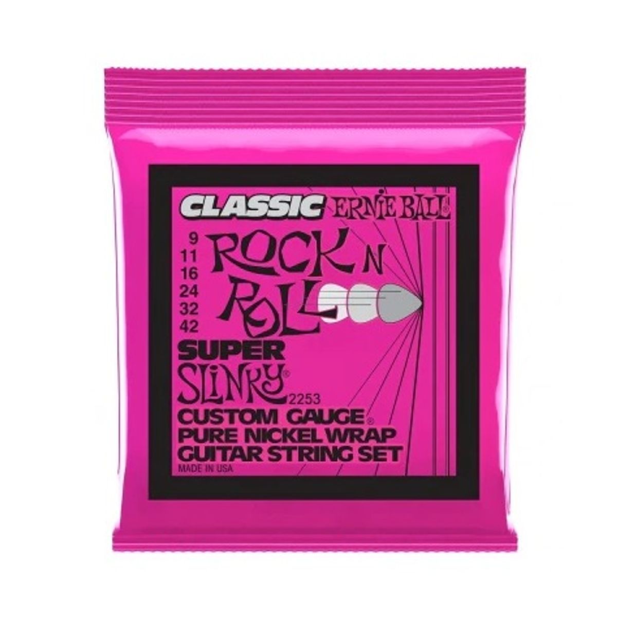 ERNIE BALL - Set cuerdas para guitarra eléctrica Ernie Ball - 2253