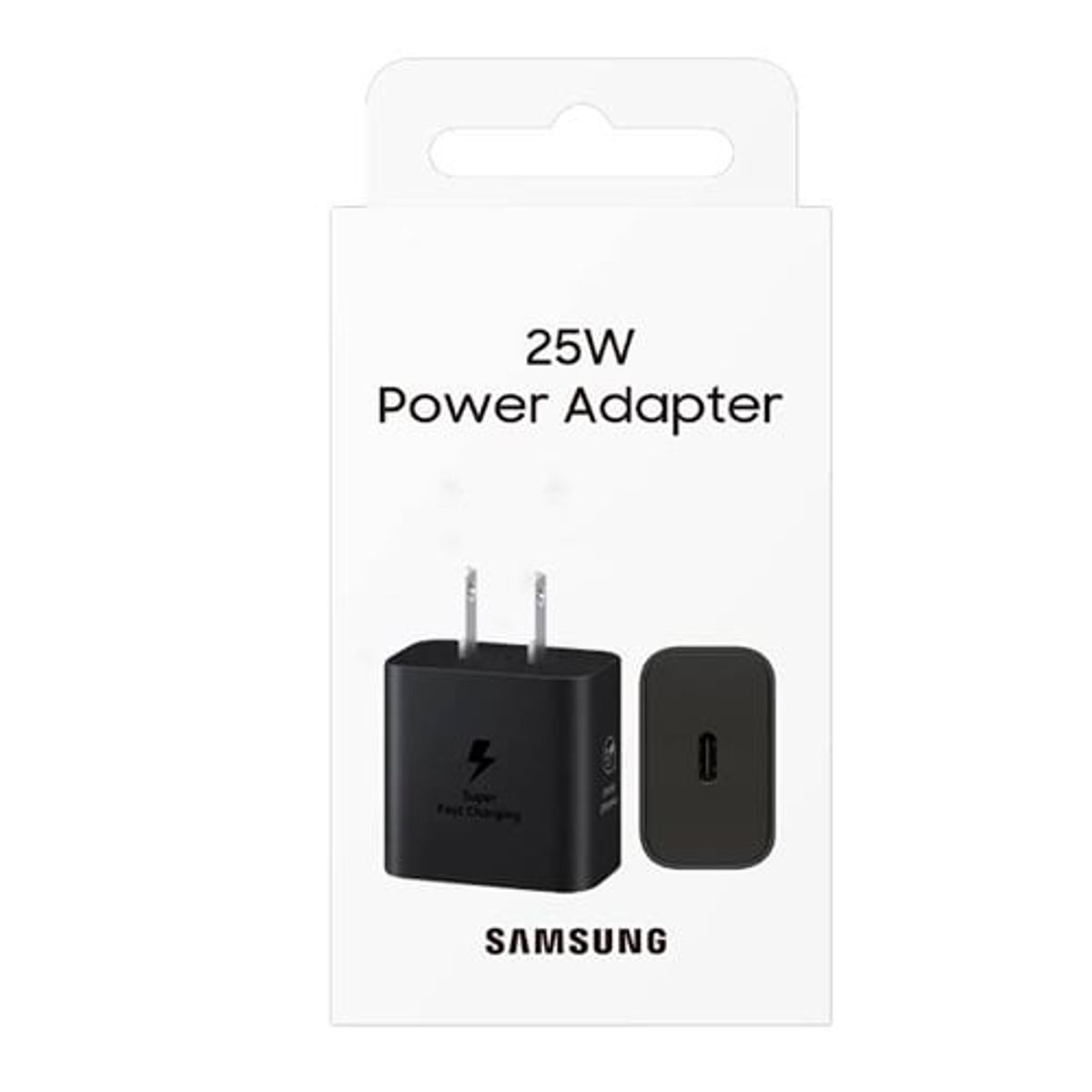 SAMSUNG - Cargador Samsung 25W Galaxy A71 A72 A73  Adaptador GAN - Negro