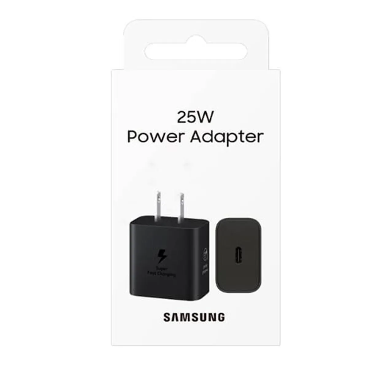SAMSUNG - Cargador Samsung Travel Adapter 25W Original Sin Cable - Negro