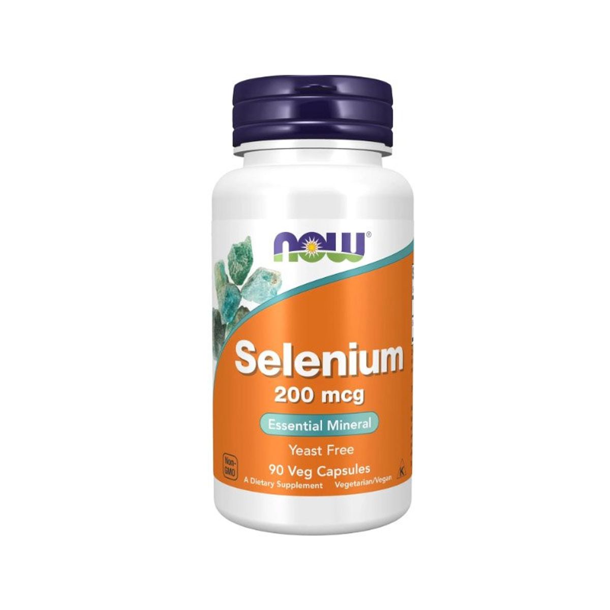 NOW - Selenium 200 mcg x 90 Cápsulas - Now