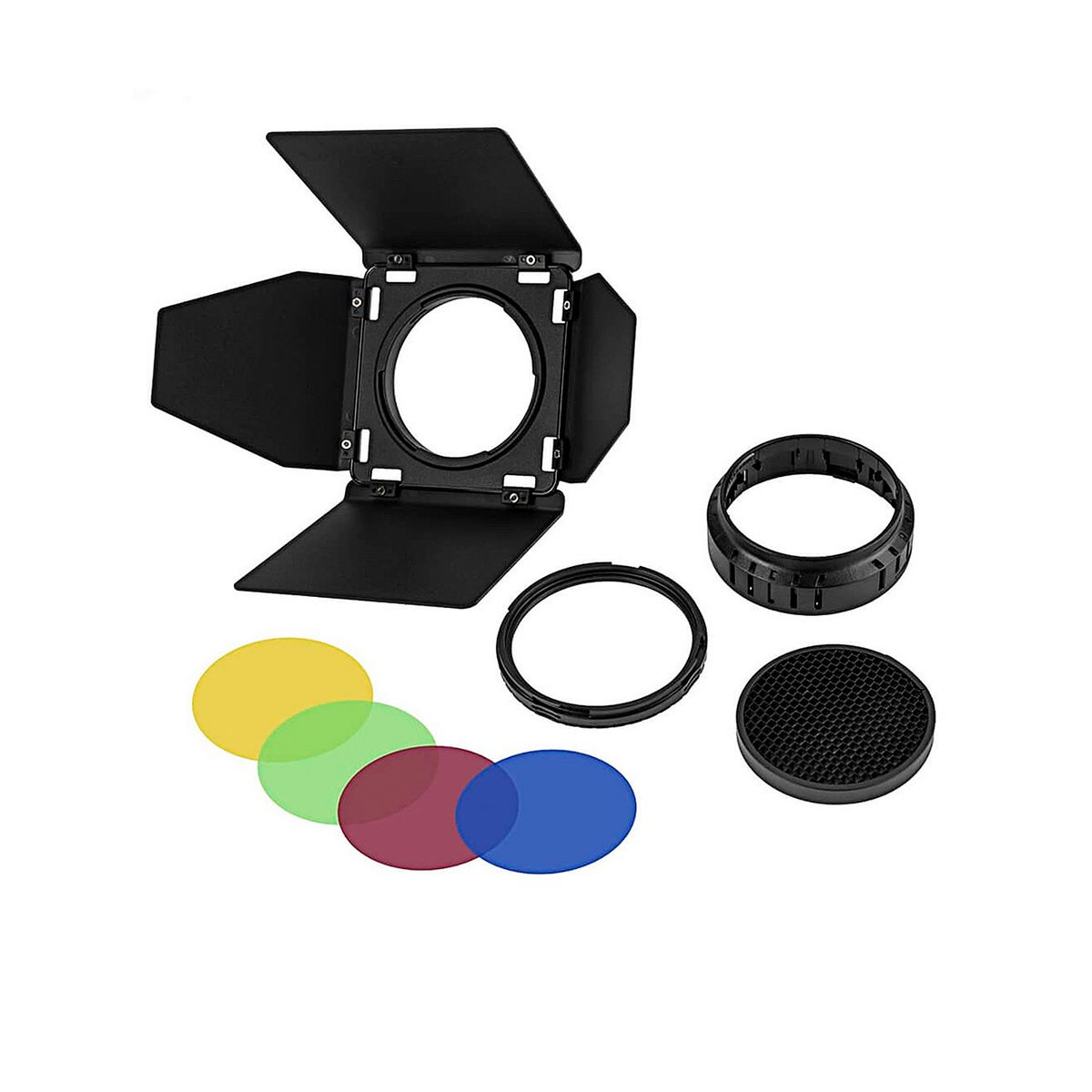 GODOX - Kit de BarnDoor GODOX BD-10 para flash Godox AD300 Pro