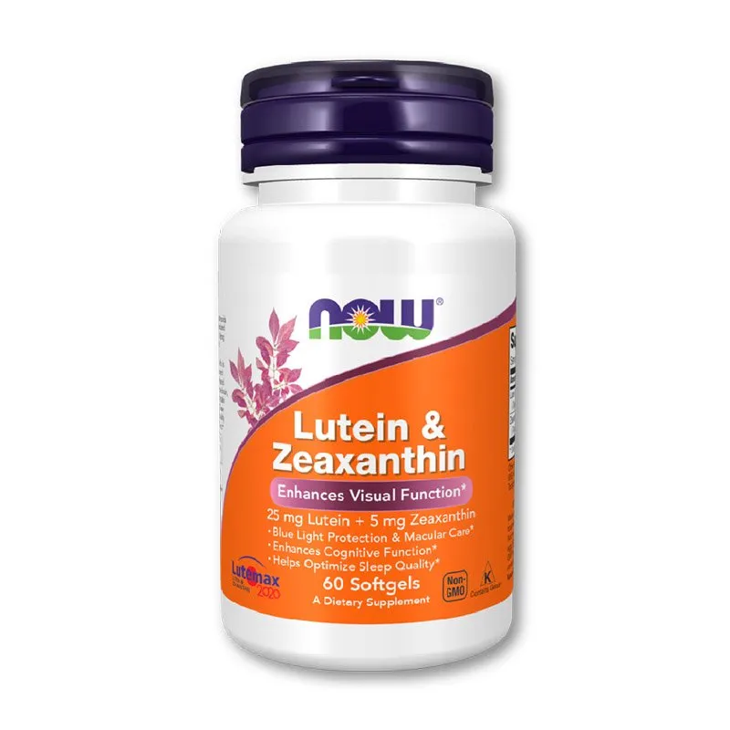 NOW - Lutein & Zeaxanthin X 60 Capsulas - Now