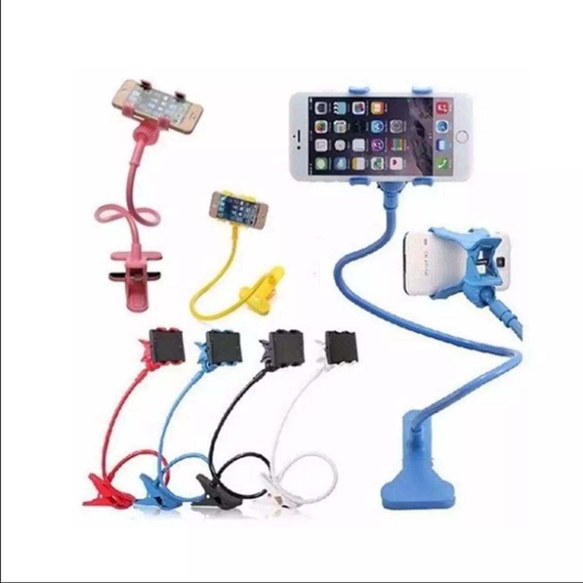 GENERICO - Soporte para celular tech-1 cuello flexible 360