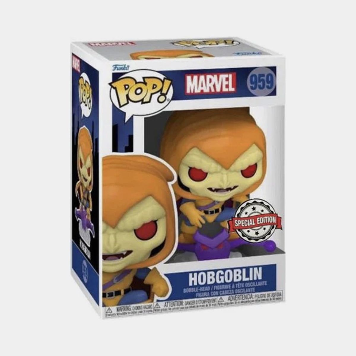 FUNKO - FUNKO POP MARVEL SPIDERMAN - HOBGOBLIN SPECIAL EDITION