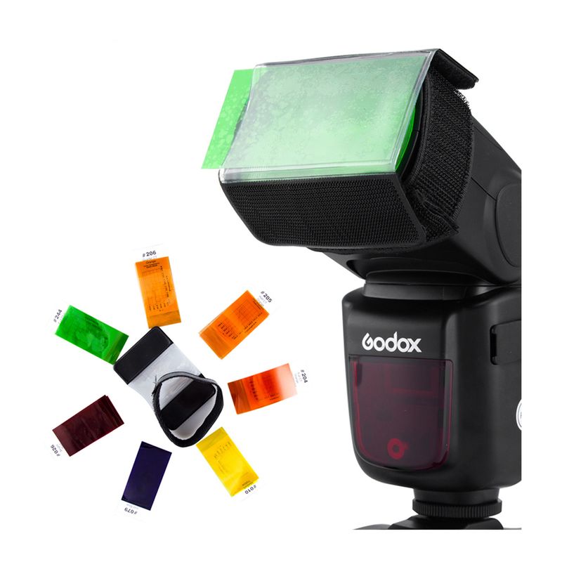 GODOX - Filtros de Colores Godox CF-07 para Speedlite