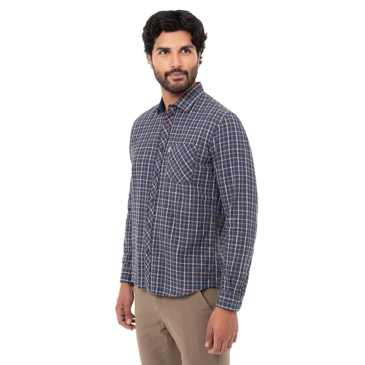 PIONIER - Clasico Cuadros Hombre Larsen C-Ml Pionier