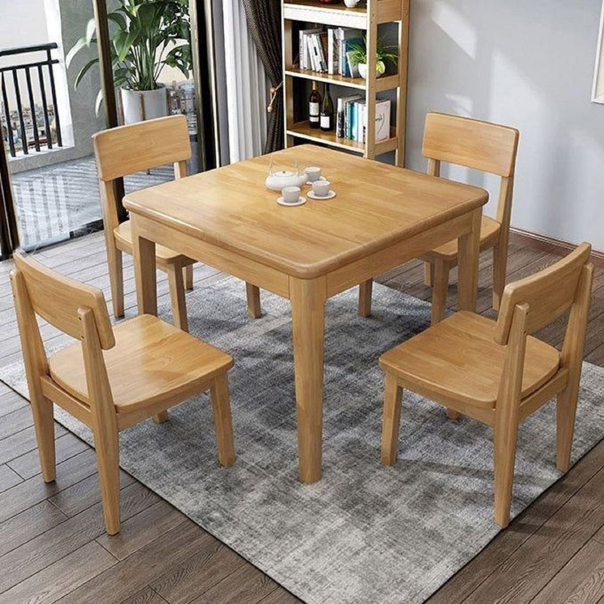 DMUEBLES - Juego de comedor Dmuebles 4 sillas Trius