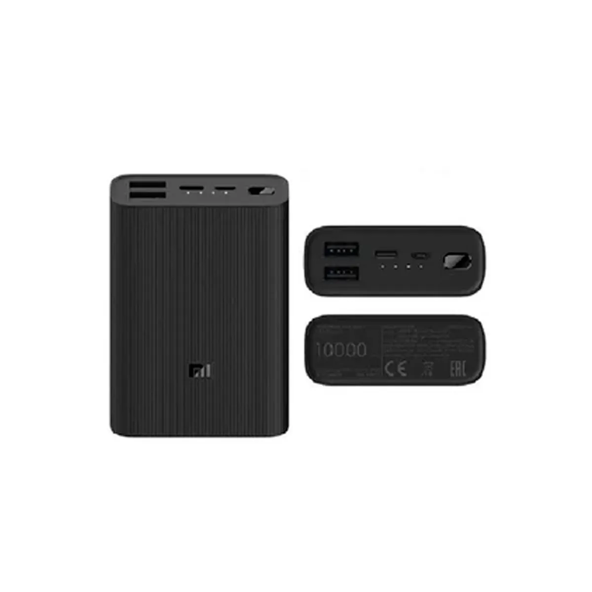 XIAOMI - Cargador Portatil Redmi Power Bank 3 Ultra Compact de 10000mAh negro