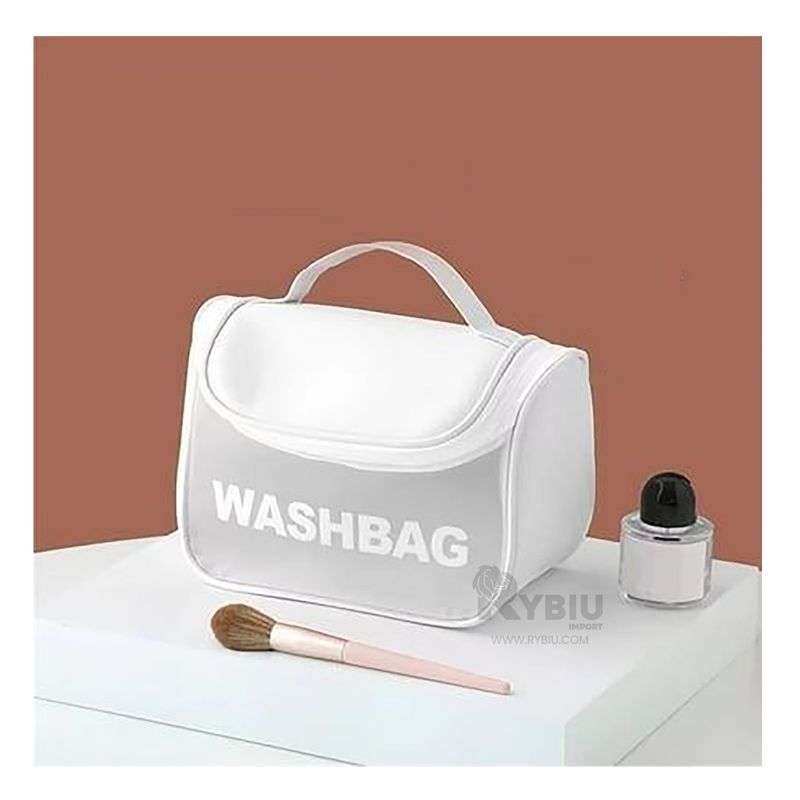 GENERICO - Cartuchera para Dama de Cosmeticos Blanco Y+Regalo Agendita