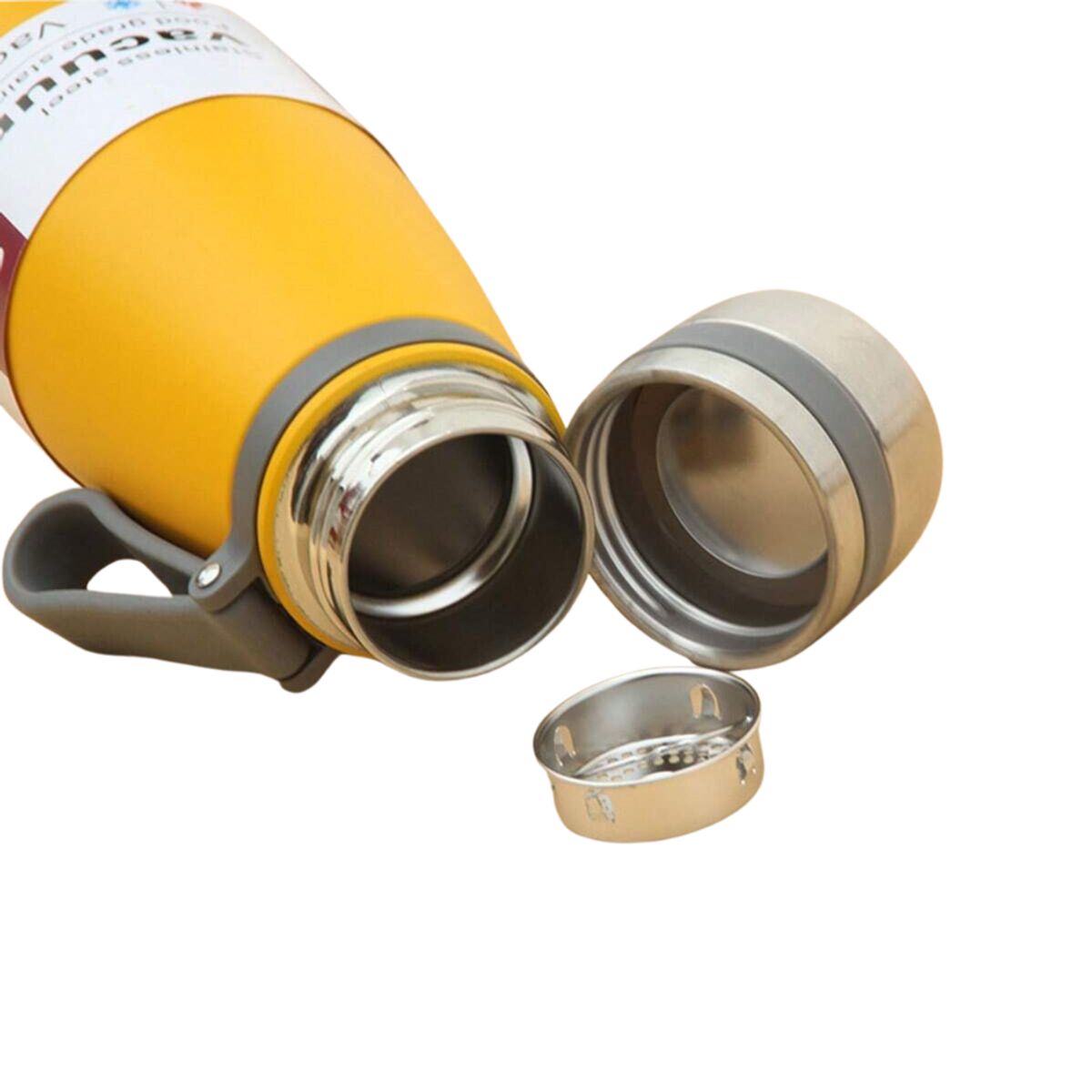 INSPIRA - Termo Botella de Acero Inoxidable con Filtro y Asa 850 ml