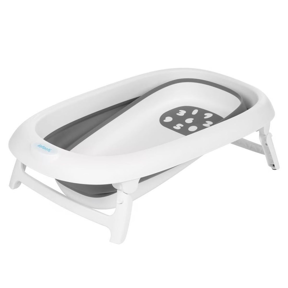 INFANTI - Bañera Plegable 2023 Gris Infanti