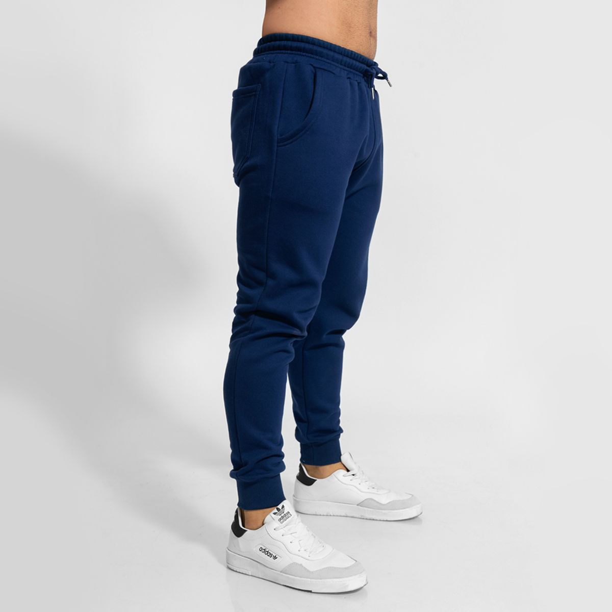 GENERICO - buzo jogger de algodón para hombre azul acero Arcoi