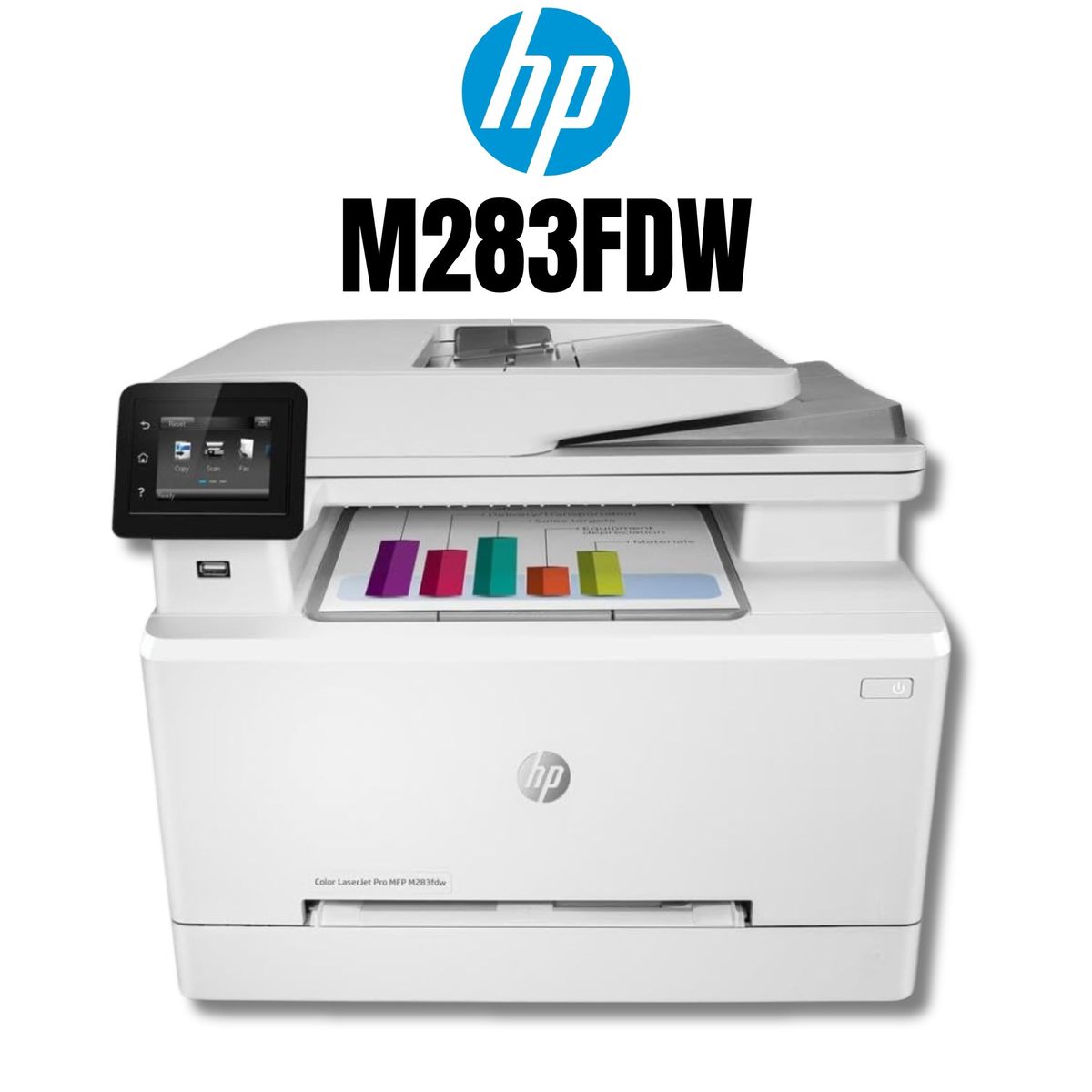 HP - IMPRESORA LASER MULTIFUNCIONAL HP COLOR LASERJET PRO M283FDW