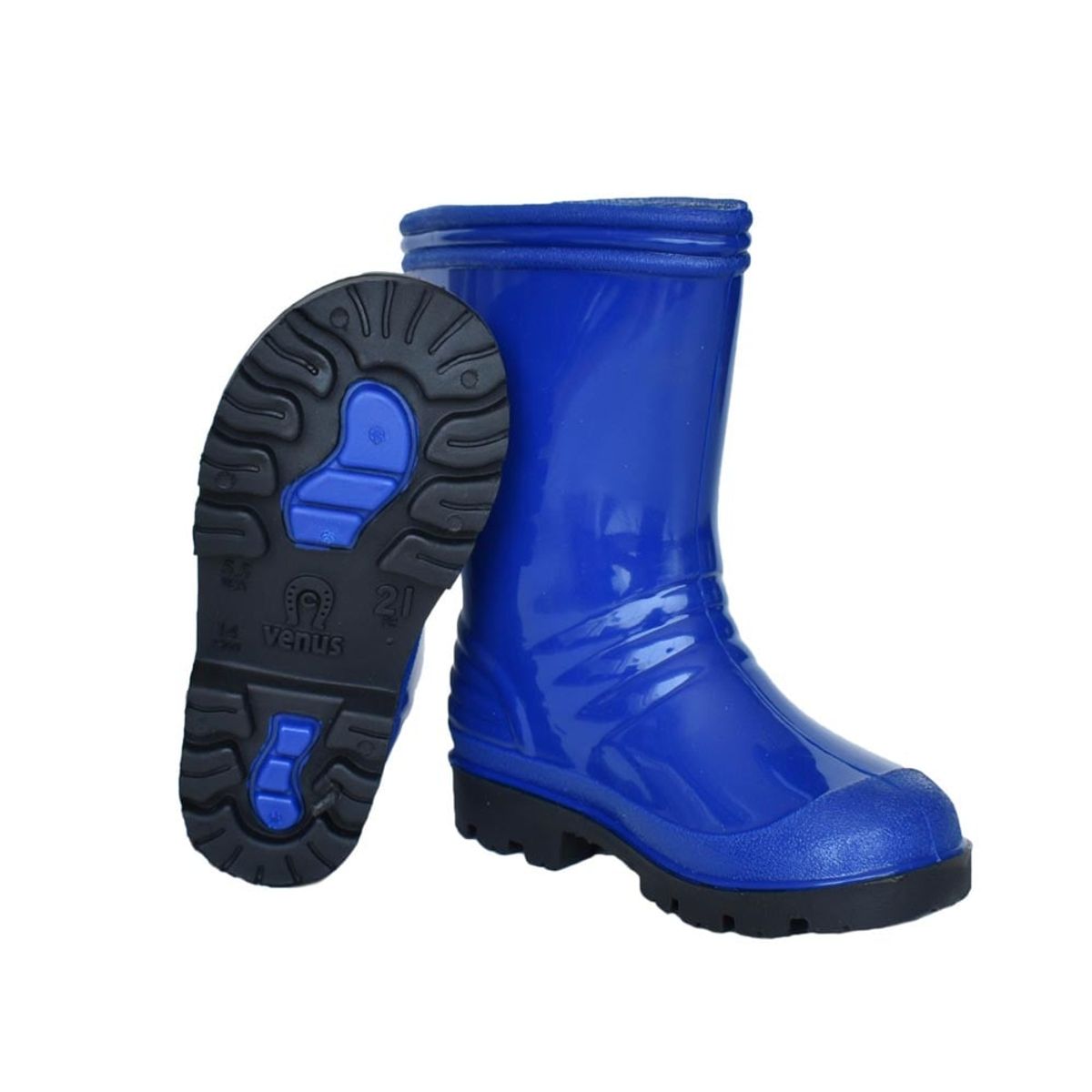 GENERICO - BOTAS DE LLUVIA MODELO CUTE BOOTS AZUL TALLAS 21 A 33