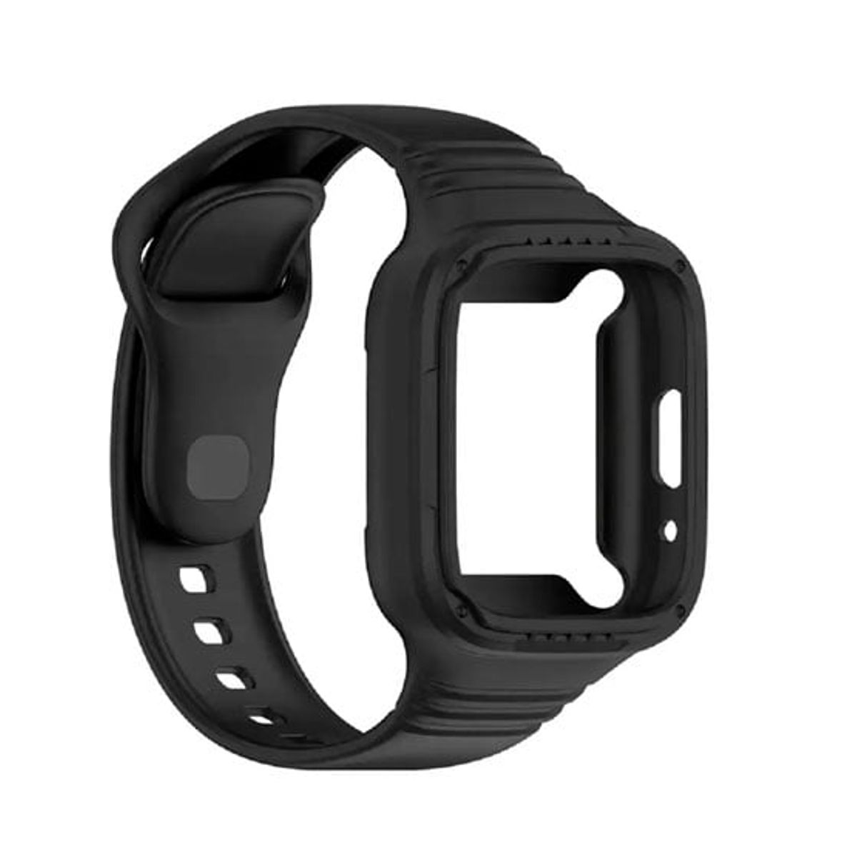 GENERICO - Correa Silicone Completo para Xiaomi Redmi Watch 3 Active Negro