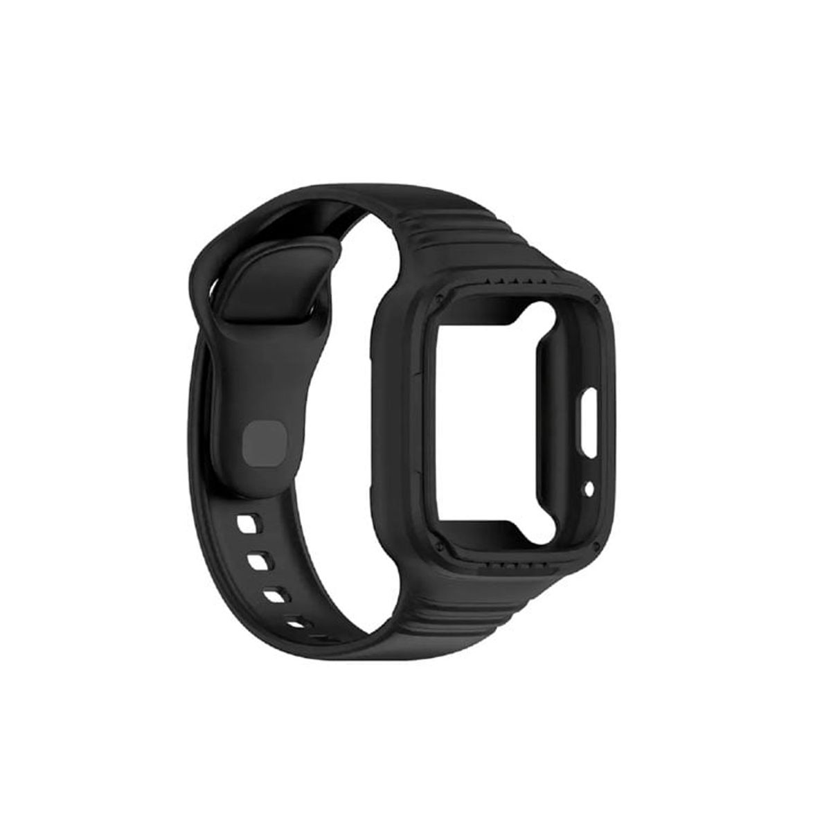 GENERICO - Correa Silicone Completo para Xiaomi Redmi Watch 3 Lite Negro