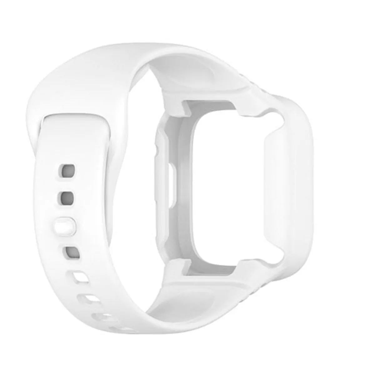 GENERICO - Correa Silicone Completo para Xiaomi Redmi Watch 3 Lite Blanco