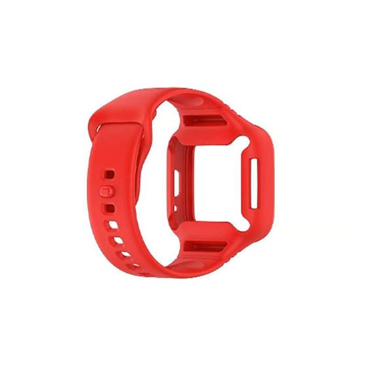 GENERICO - Correa Silicone Completo para Xiaomi Redmi Watch 3 Lite Rojo