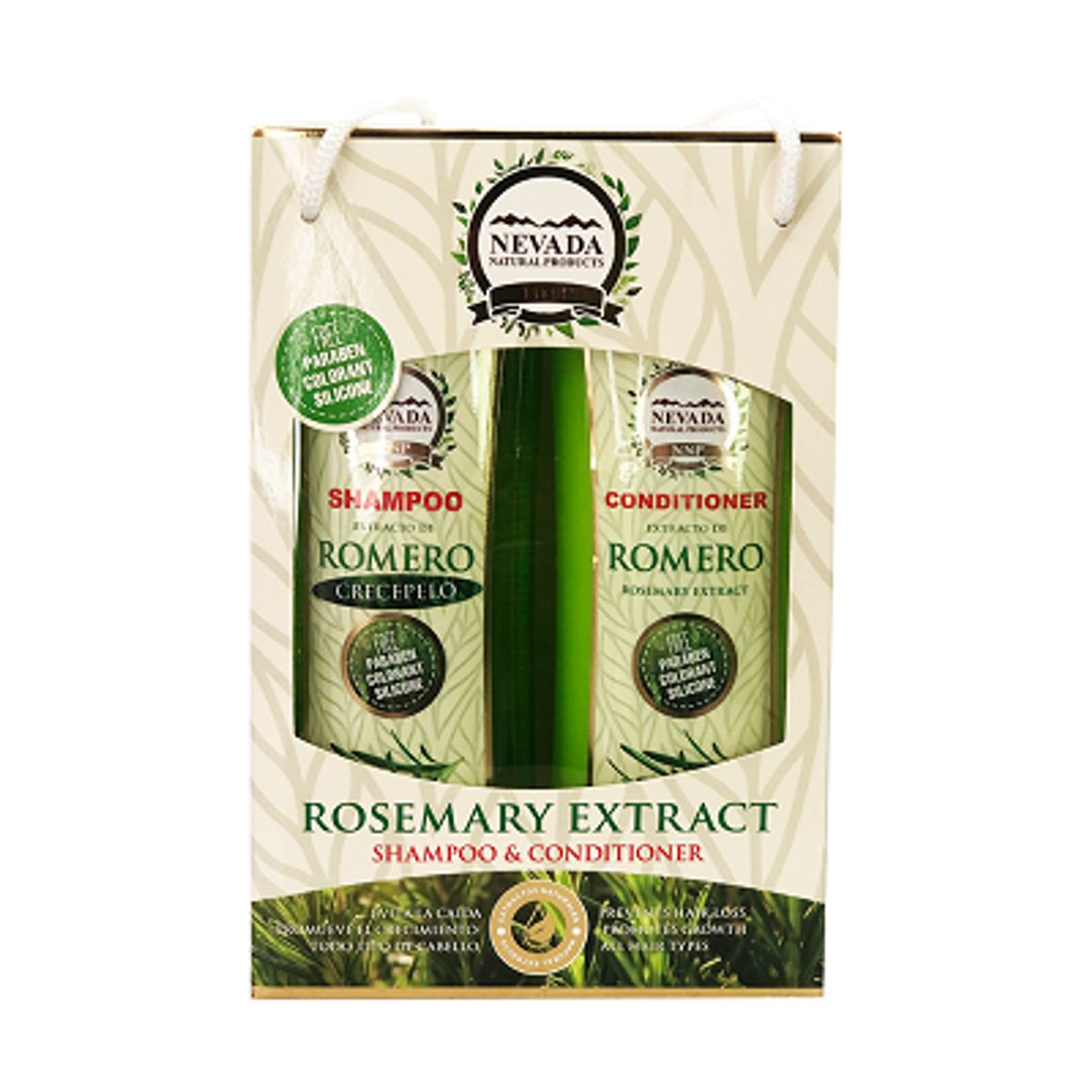 NEVADA NATURAL PRODUCTS - Shampoo + Acondicionador Romero Nevada 420ml