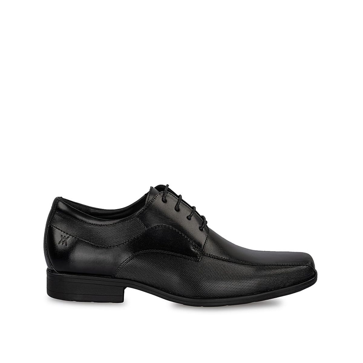 VIALE - Zapato Derby Vestir MATEO-068 Negro Viale Homme Cuero