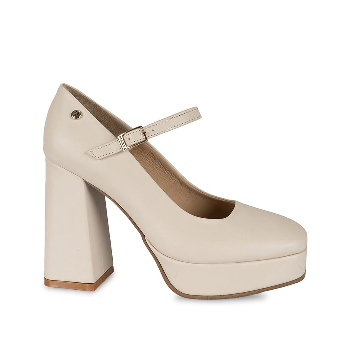 Piazza - Zapato Maryjane Casual WAL-347 Hueso Piazza