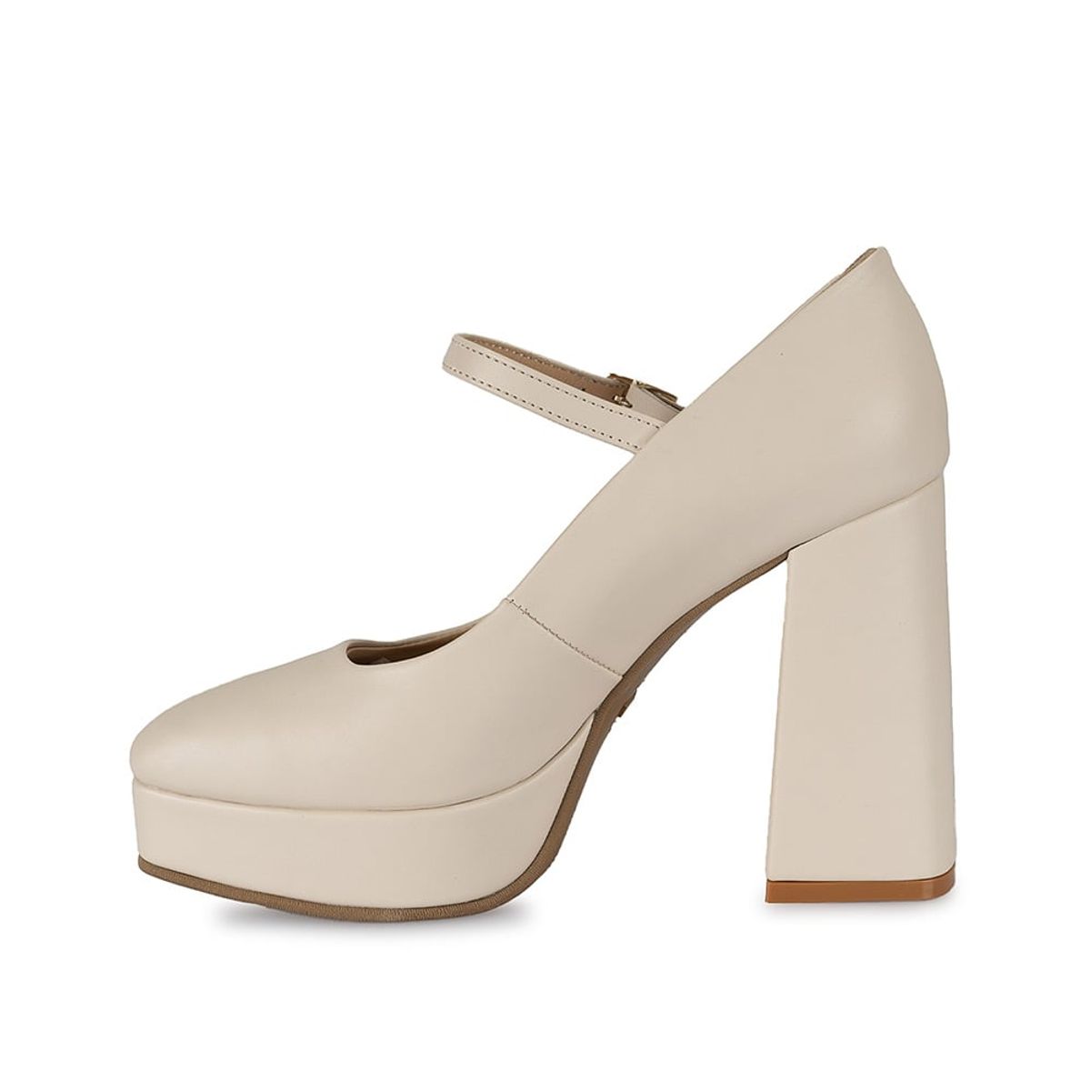 Piazza - Zapato Maryjane Casual WAL-347 Hueso Piazza