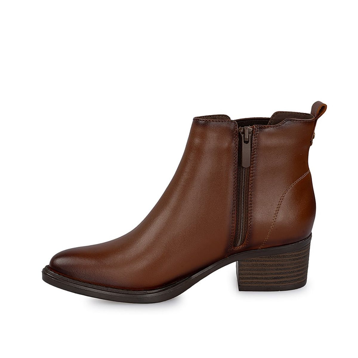 VIALE - Botin Chelsea Casual FER-2435 Marrón Viale Cuero