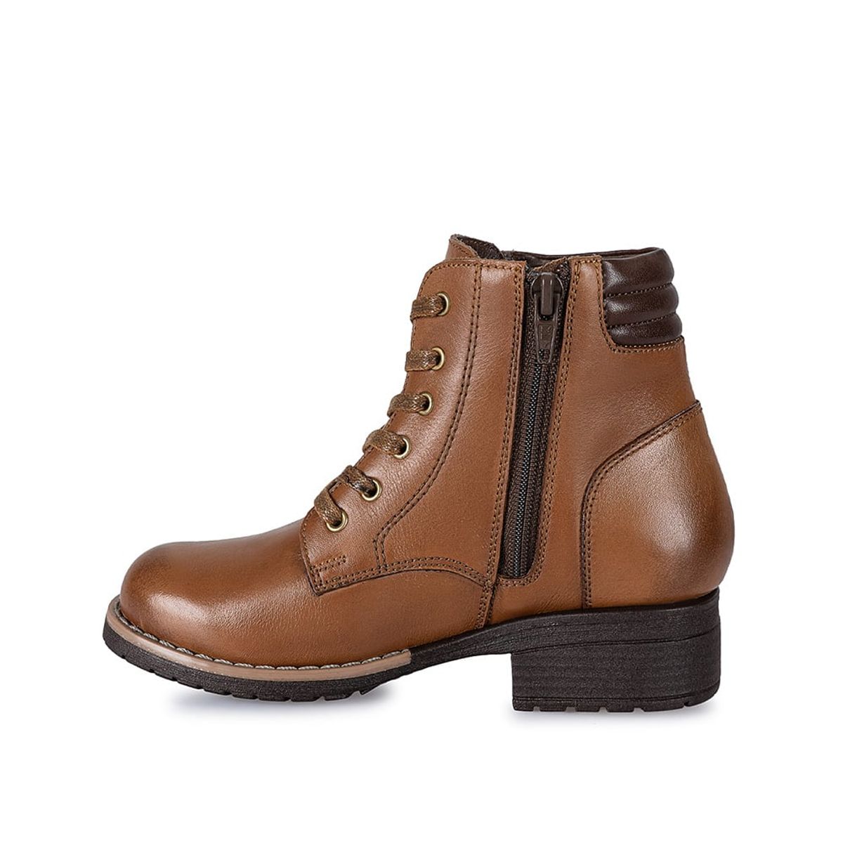RABBIT - Botin Derby Casual YADIRA-125 Cafe Rabbit Cuero