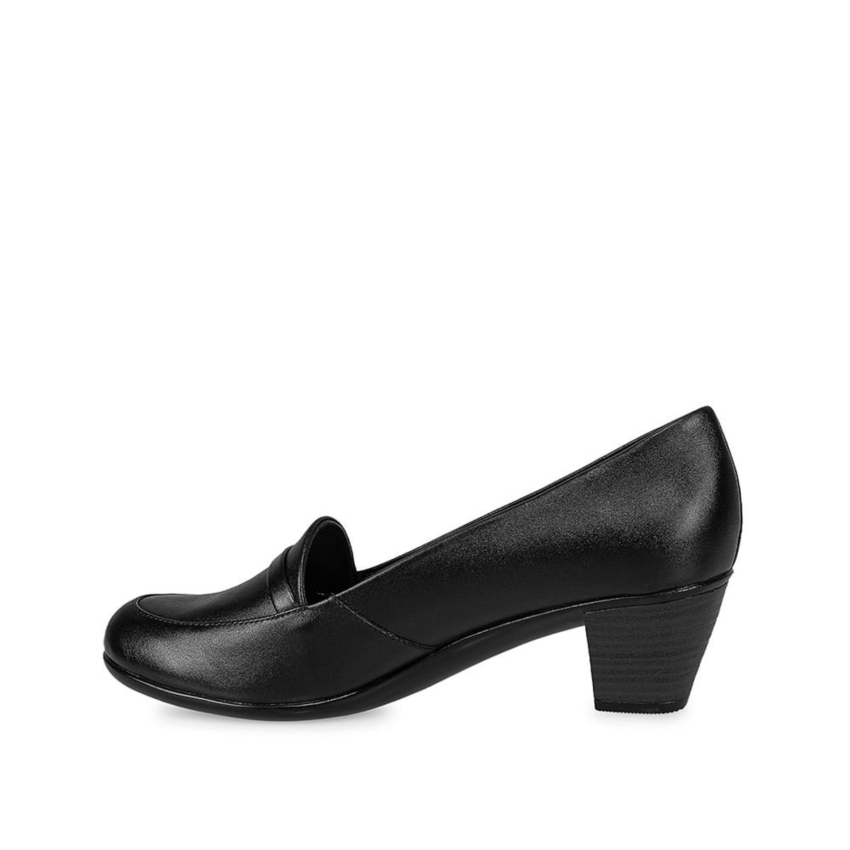 VIALE - Zapato Mocasín Casual DK-2411 Negro Viale Cuero