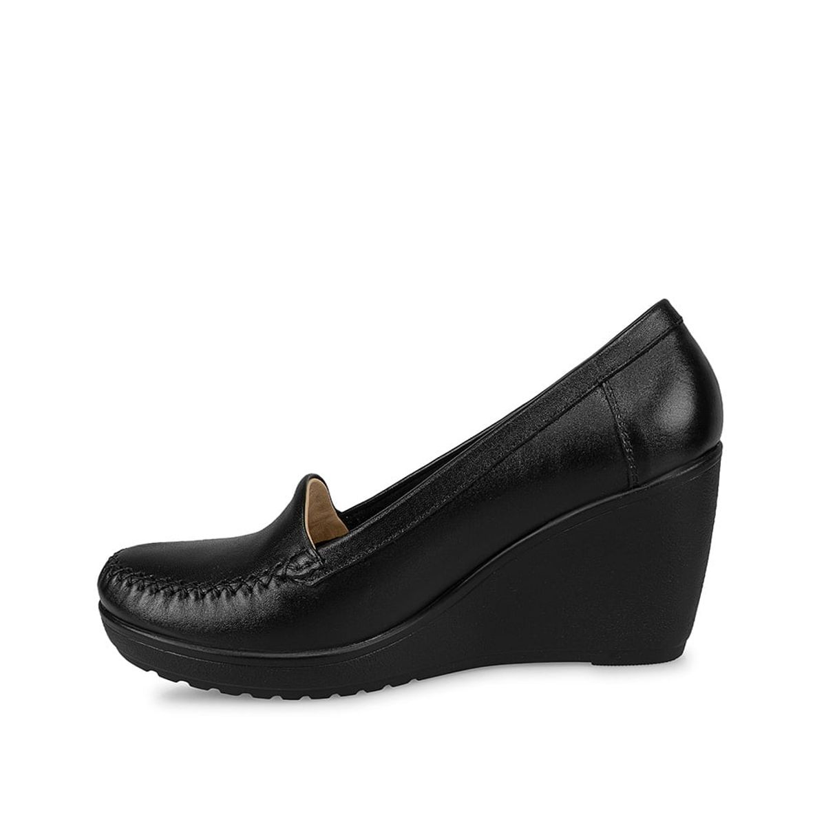 VIALE - Zapato Mocasín Casual DK-2413 Negro Viale Cuero