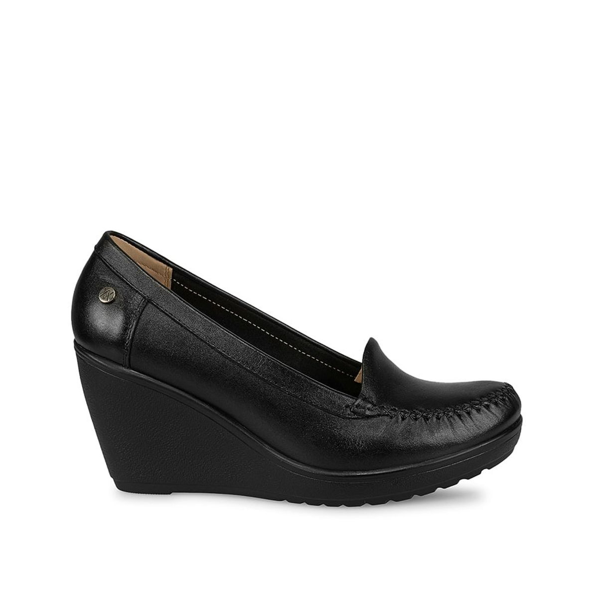 VIALE - Zapato Mocasín Casual DK-2413 Negro Viale Cuero