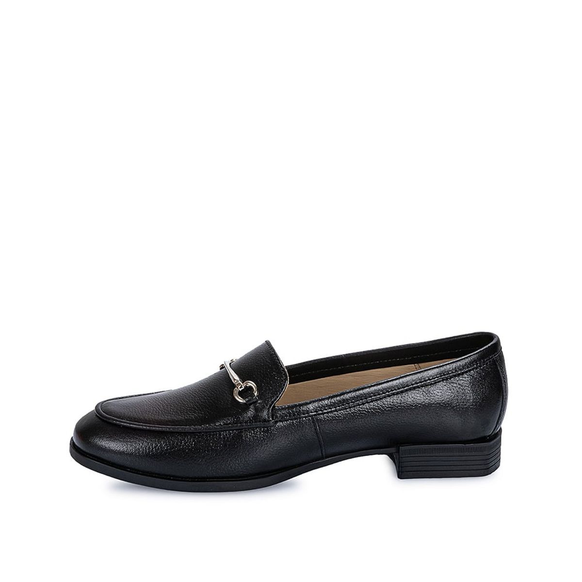 VIALE - Zapato Mocasín Casual LE-2415B Negro Viale Cuero