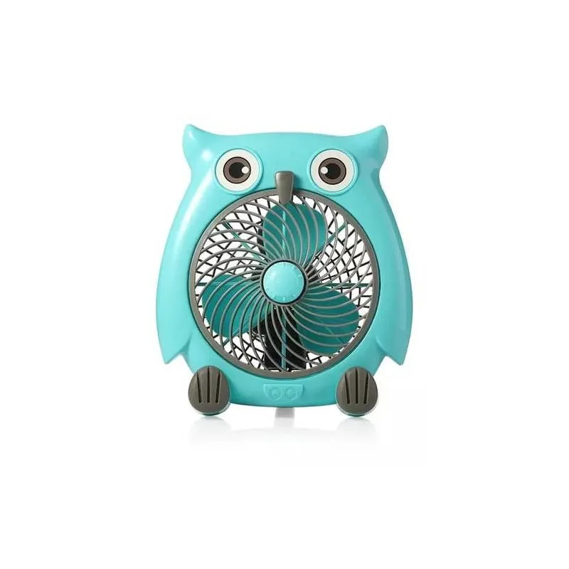 GENERICO - Ventilador de mesa escritorio en forma de Buho animado