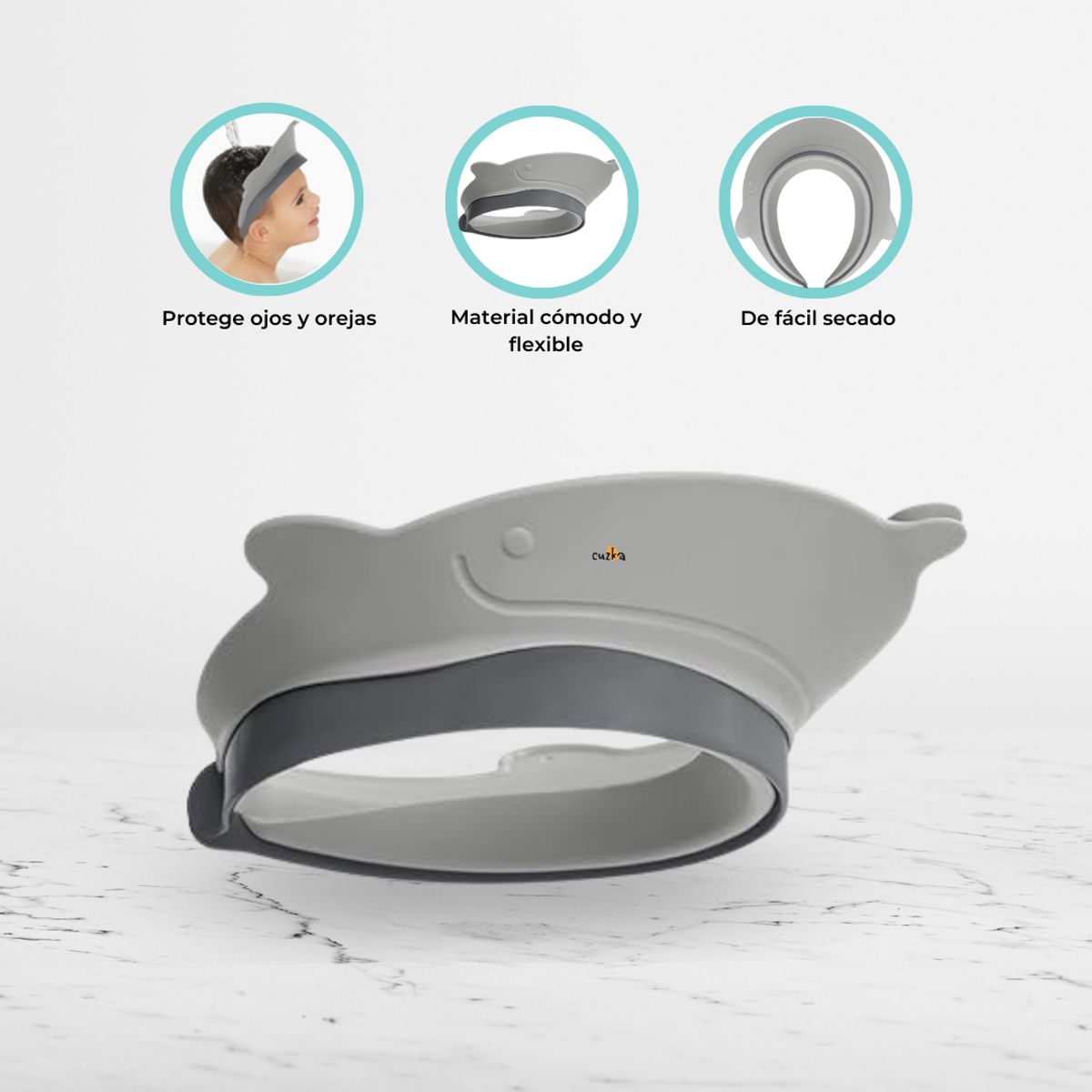 SKIP HOP - Visera para Baño de Bebé «MIRINO» Gray