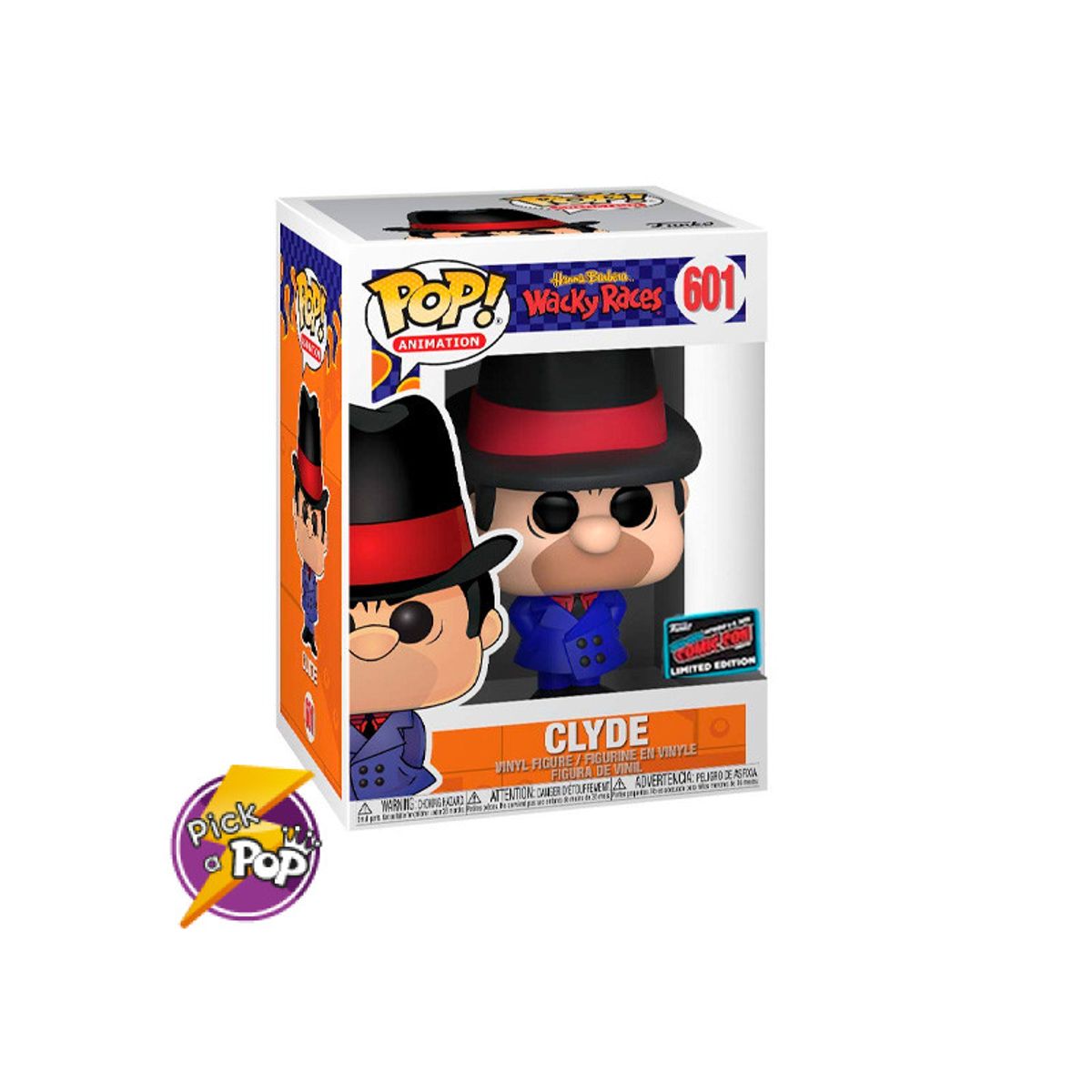 FUNKO - HANNA BARBERA AUTOS LOCOS CLYDE MAFIO 601