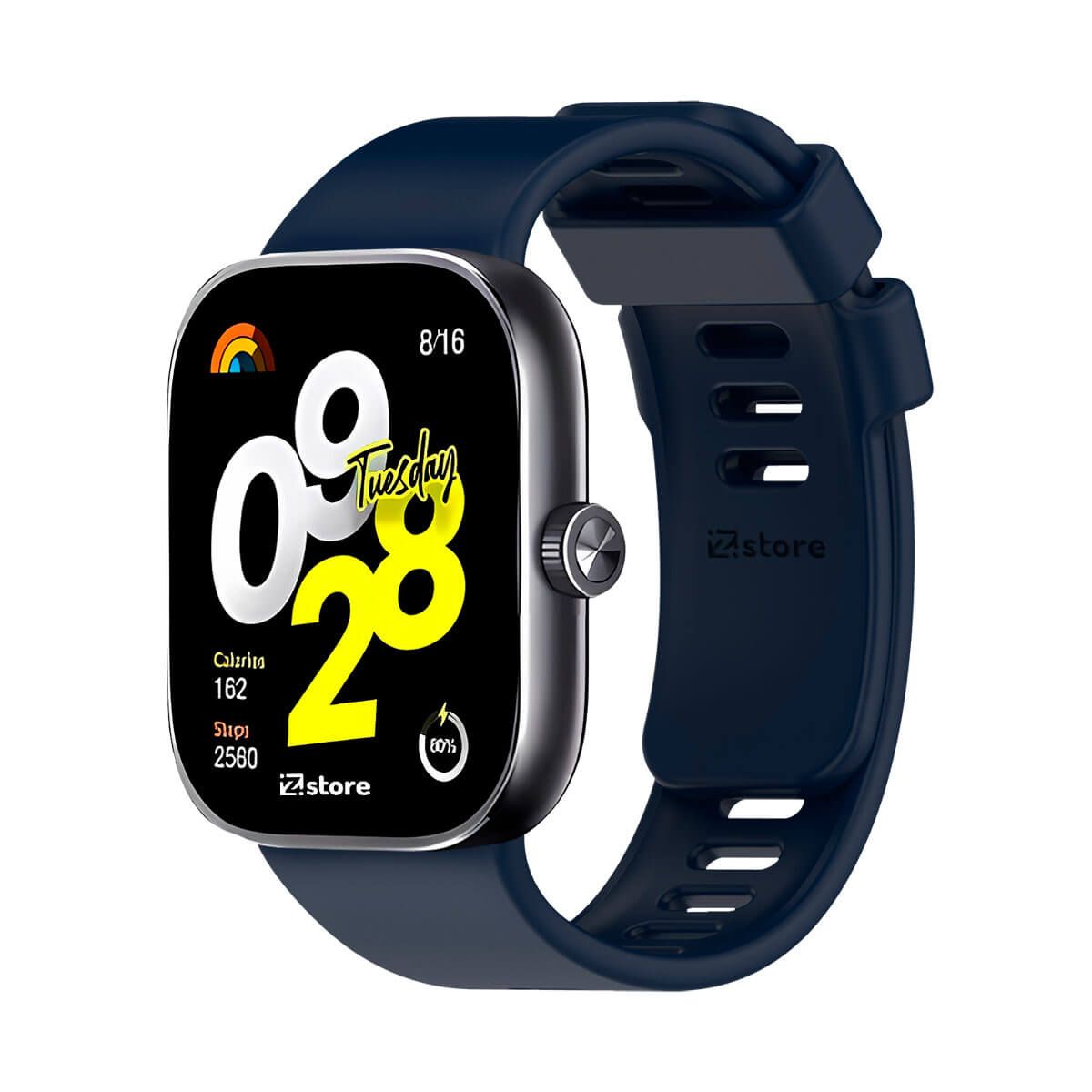 GENERICO - CORREA DE SILICONA PARA XIAOMI REDMI WATCH 4 - AZUL