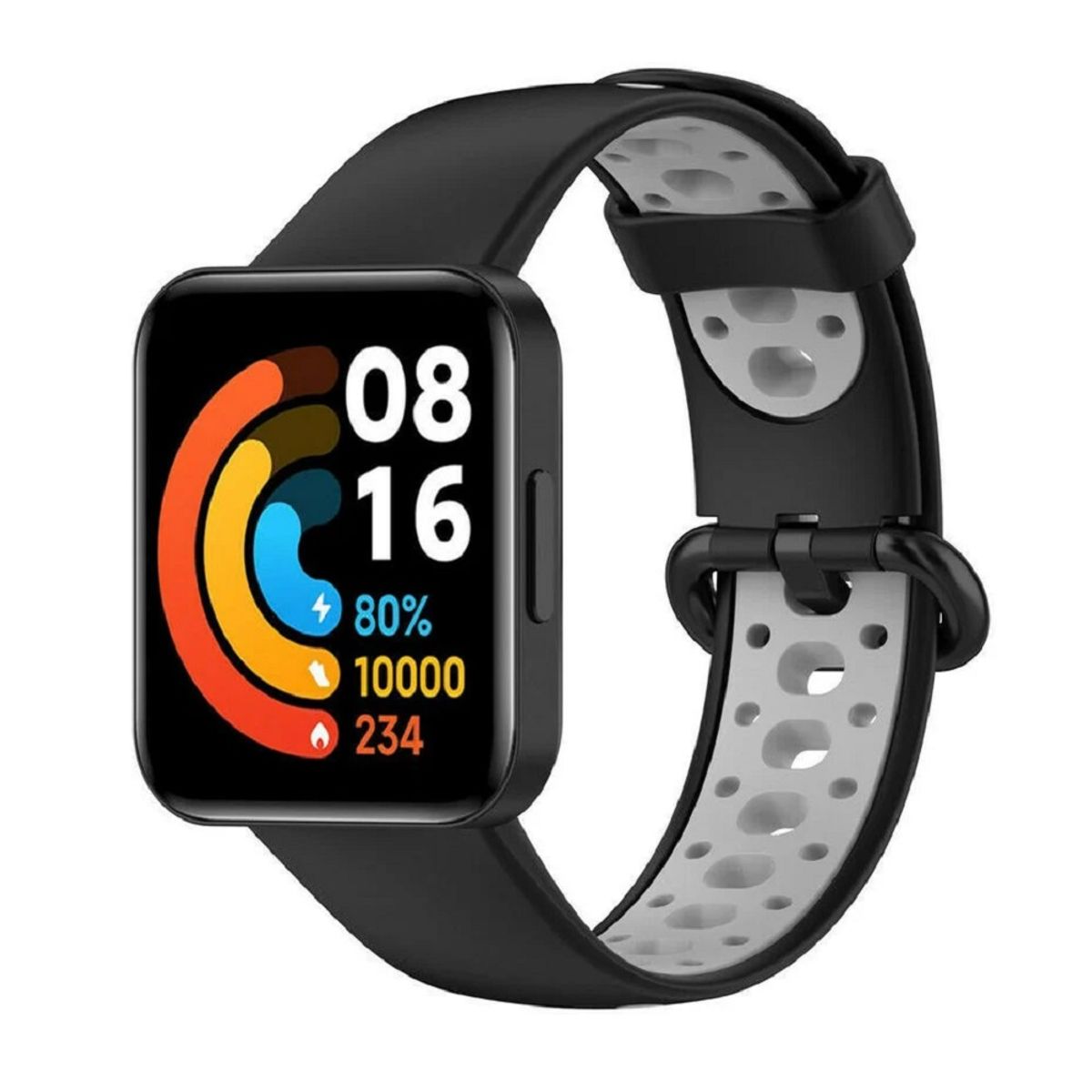 GENERICO - CORREA DEPORTIVA PARA XIAOMI REDMI WATCH 2 LITE - NEGRO