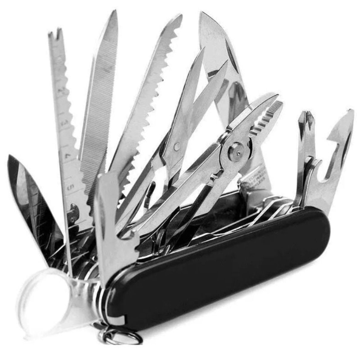 GENERICO - Navaja Multiuso 30 Funciones en 1- Camping, Supervivencia