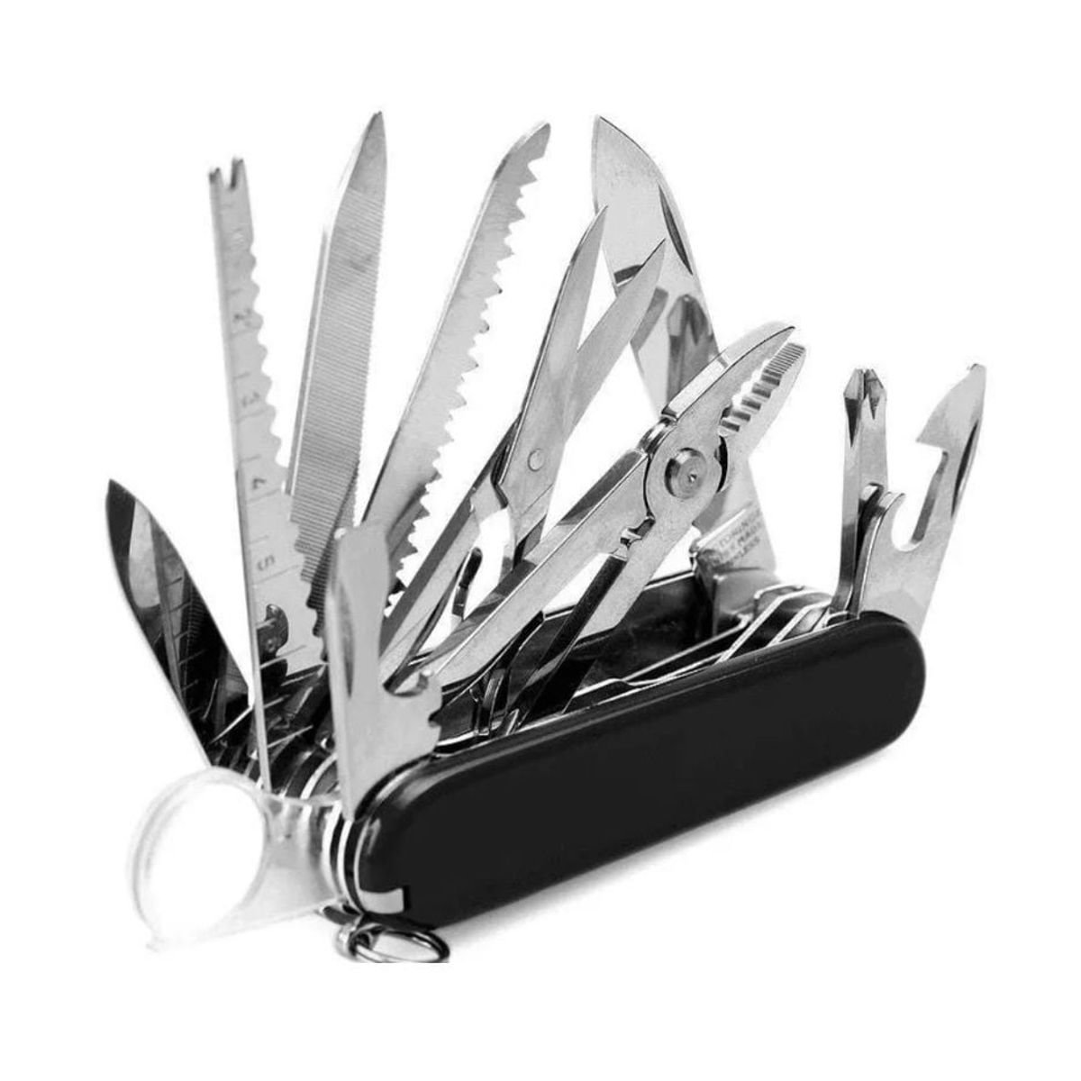 GENERICO - Navaja Multiuso 30 Funciones en 1- Camping, Supervivencia