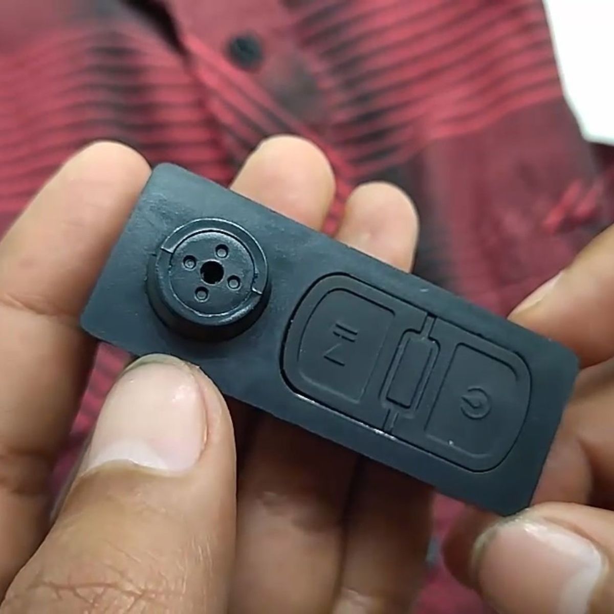 OEM - Camara Espia Botón  - 1 hora de grabacion - 3en1 Fotos Videos Y Voz