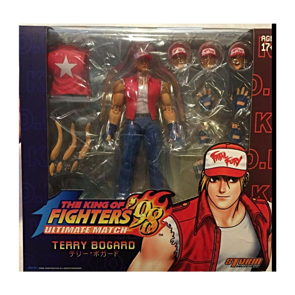 STREET FIGHTER - The King of Fighters 98 Terry Bogard Storm Collectibles