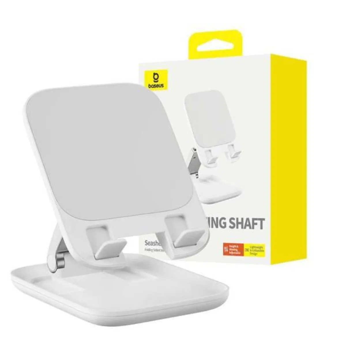 BASEUS - Soporte para Tablet y Celular Baseus Original Multifuncional - Blanco