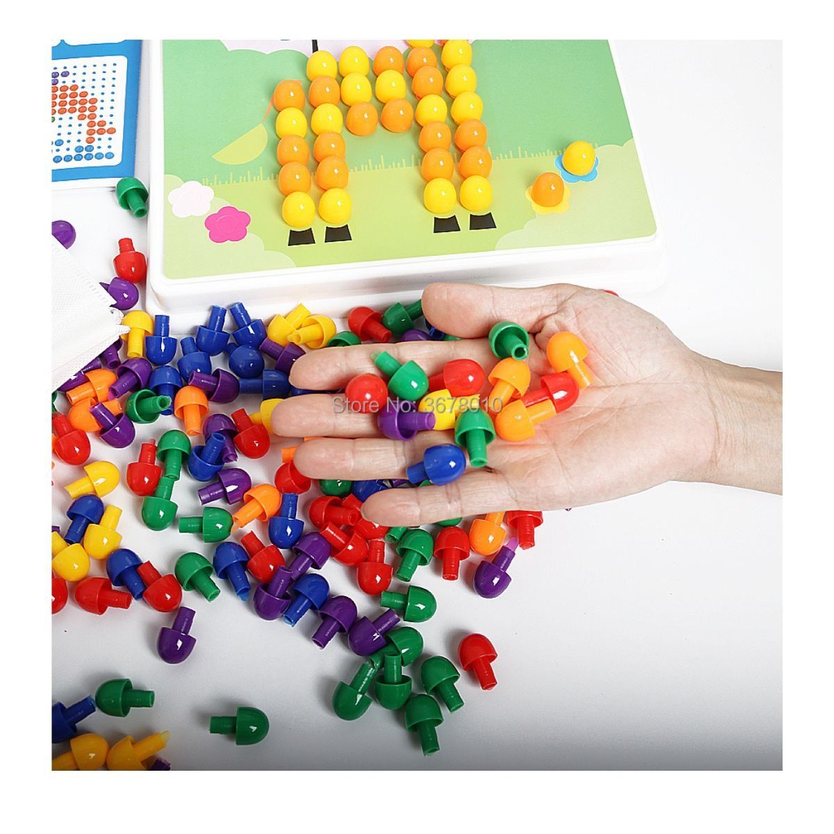 IMPORTADO MC - Puzzle Mosaico Sketchpad Juego Didactico 240 pcs para Niños