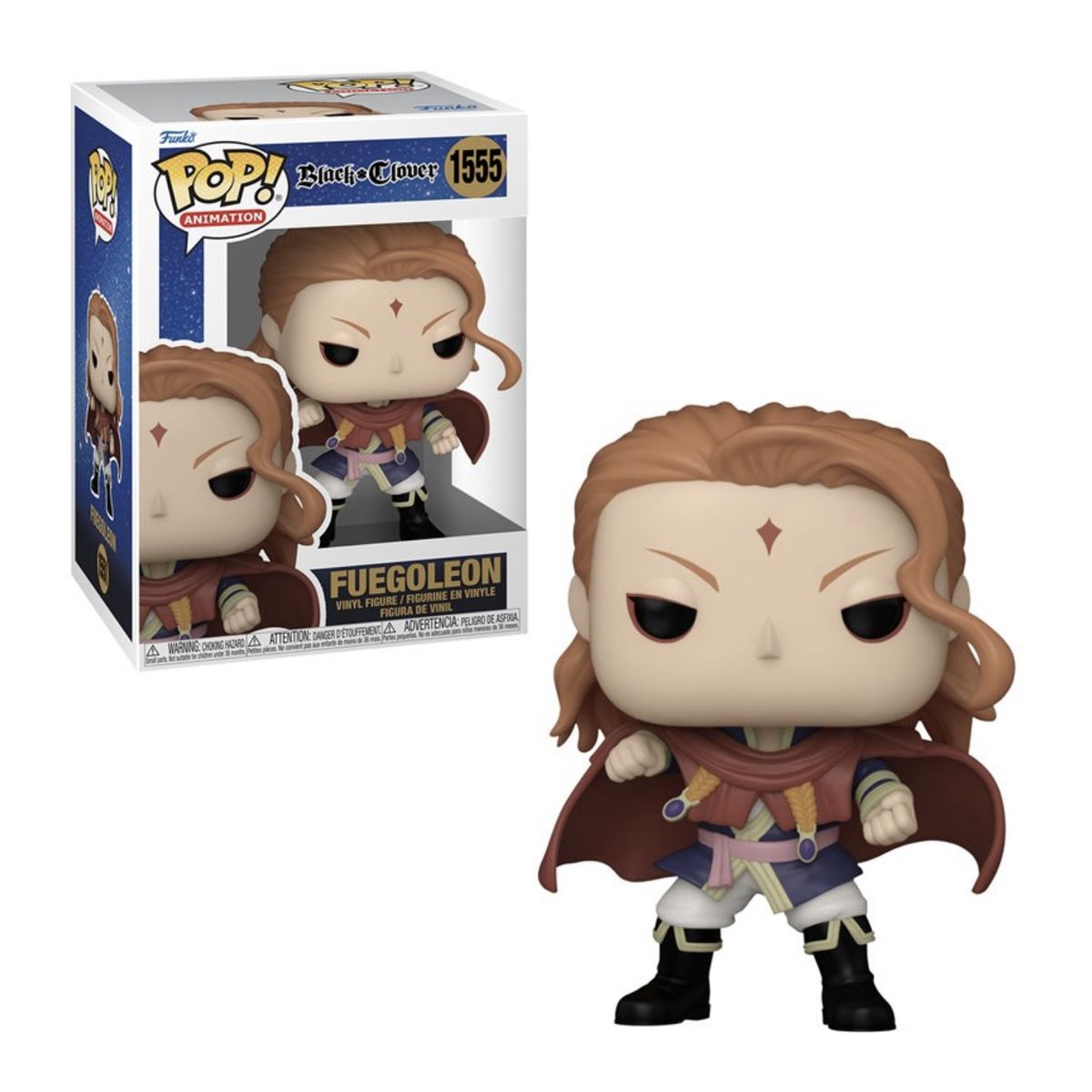 FUNKO - Fuegoleon Funko Pop 1551 Black Clover Original Nuevo