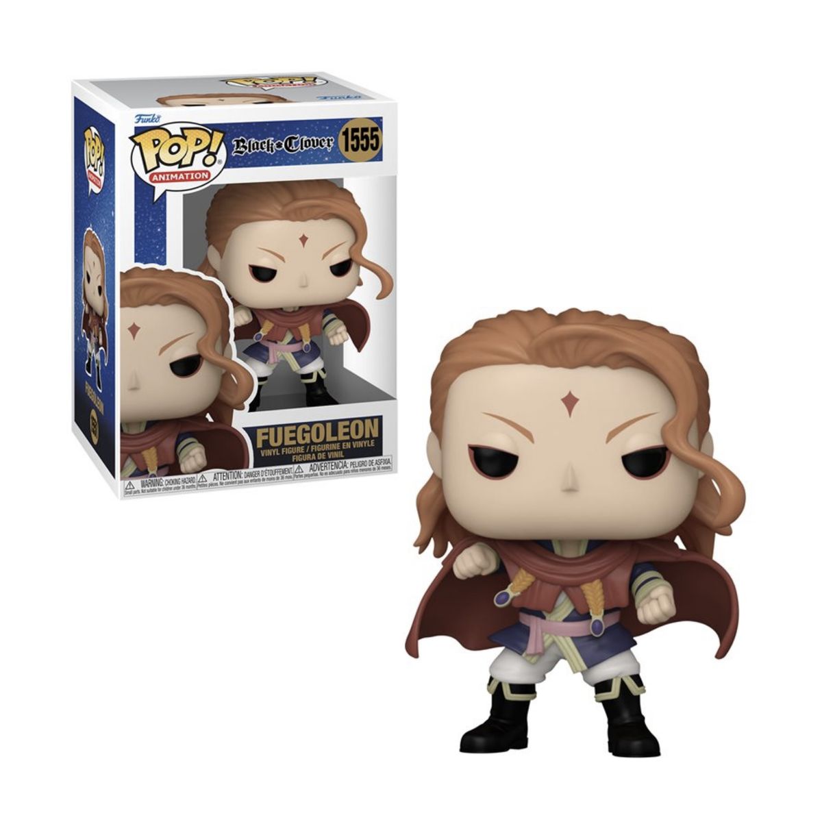 FUNKO - Fuegoleon Funko Pop 1551 Black Clover Original Nuevo